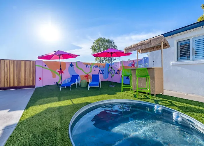 Сasa de vacaciones Fun Themed With Games And Cowboy Pool *