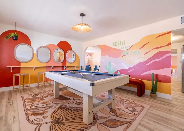 Fun Themed With Games And Cowboy Pool